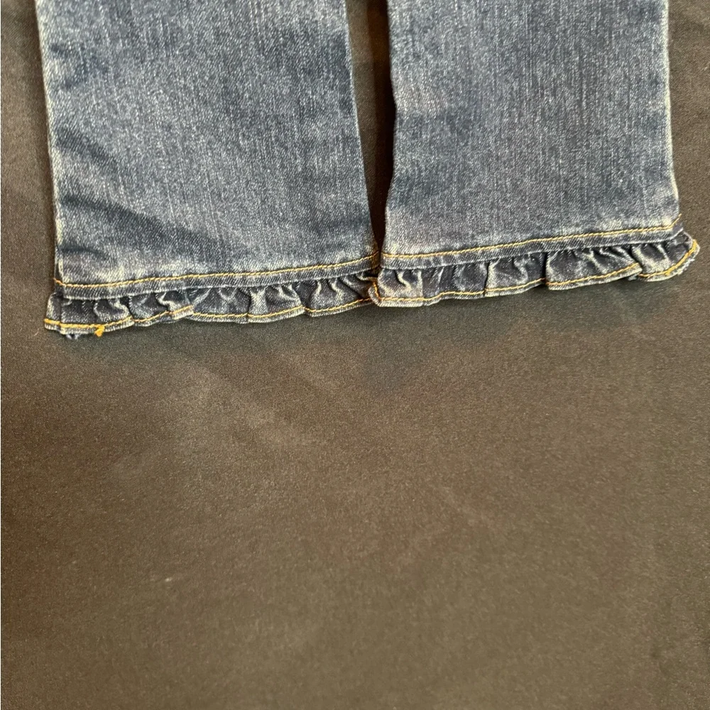 NWT Children’s Place Ruffle Leg Dark Denim Boutique Size 2T